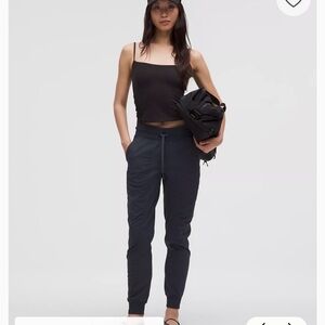 Women's Navy Jogger Pants